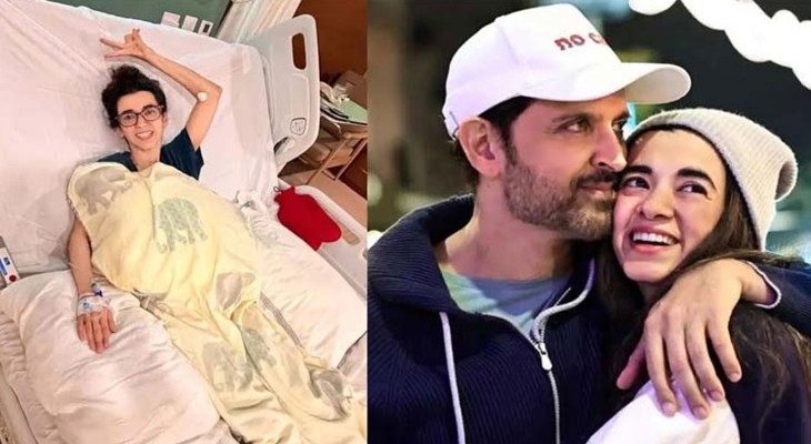 মারাত্মক রোগে আক্রান্ত সাবা, প্রেমিকার কঠিন সময়ে পাশে হৃতিক রোশন