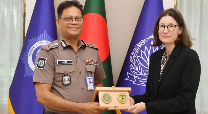 সন্ত্রাস দমনে সক্ষমতা বাড়াতে জার্মানির সহযোগিতা কামনা পুলিশের