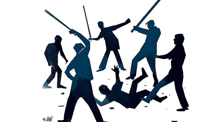 ফরিদপুরে গভীর রাতে আসামির বাড়িতে গিয়ে আটক পুলিশের এএসআই, স্থানীয়দের পিটুনিতে আহত