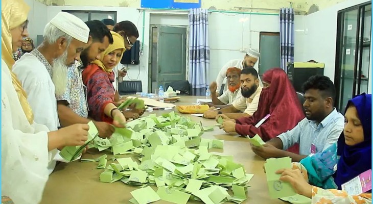 বগুড়া-৬ ও শেরপুর-৩ আসনের উপনির্বাচনে ভোটগ্রহণ শেষ, চলছে গণনা