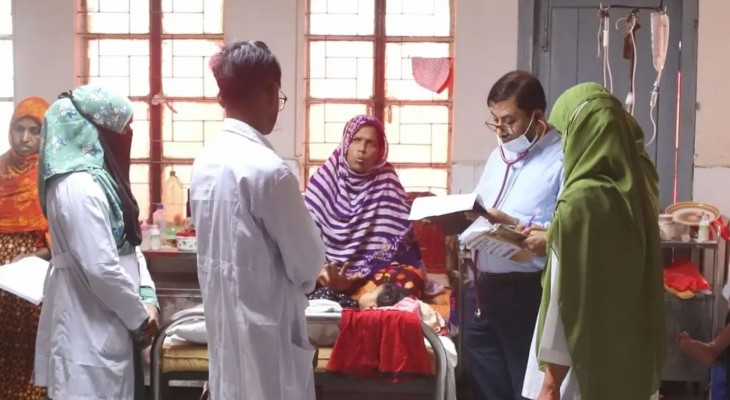  চাঁপাইনবাবগঞ্জে হামের প্রকোপ বাড়ছে, হাসপাতালে চিকিৎসাধীন ১০৩ রোগী