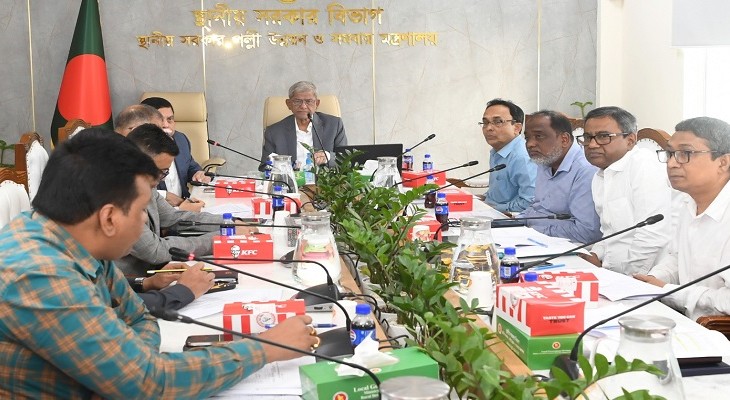 নির্ধারিত সময়ের মধ্যে উন্নয়নকাজ শেষ করার তাগিদ স্থানীয় সরকারমন্ত্রীর