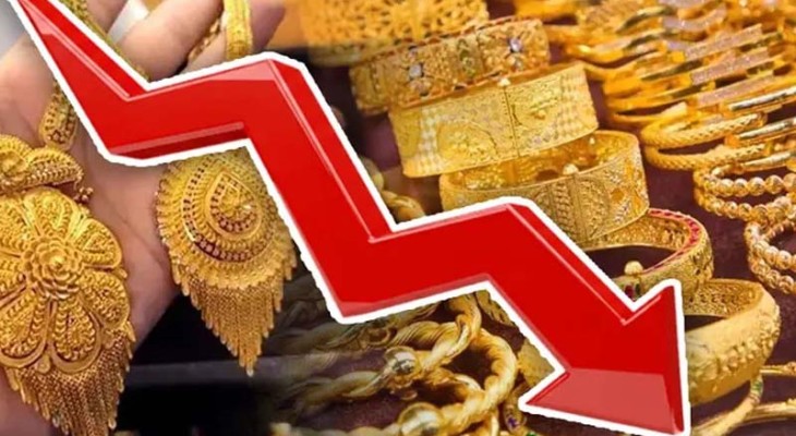 বিশ্ববাজারে স্বর্ণের দামে বড় ধস
