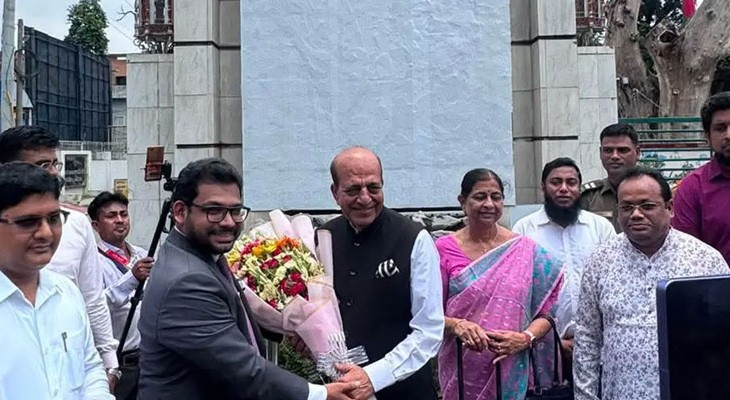 বাংলাদেশে এলেন ভারতের নতুন হাইকমিশনার দীনেশ ত্রিবেদী