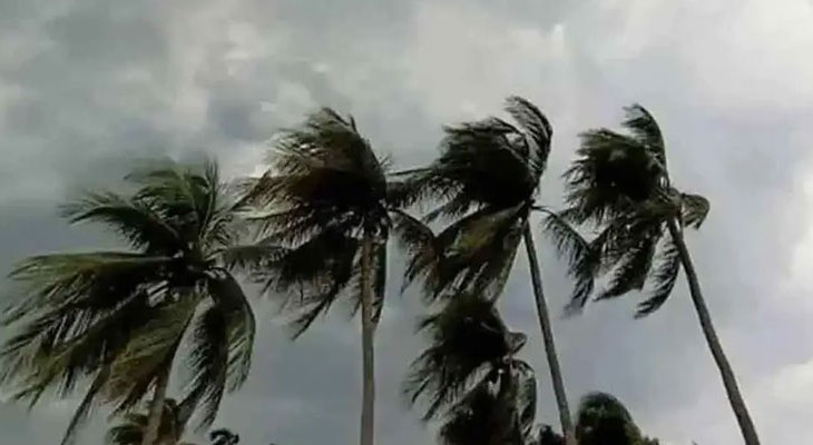 সন্ধ্যার মধ্যে ৯ অঞ্চলে ঝড়ের পূর্বাভাস